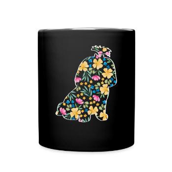 Shih Tzu - Full Colour Mug - black - Front
