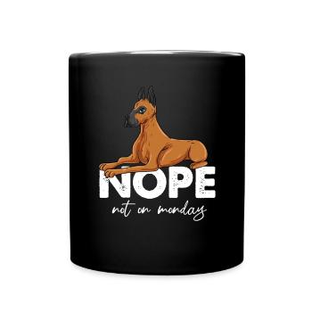 Great Dane - Full Colour Mug - black - Front