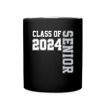 Class of 2024 Senior Year 24. - Full Colour Mug - black - Front