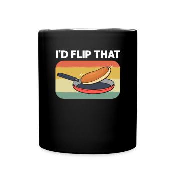 Je renverserais la situation. Sirop d’érable pour le petit déjeuner. - Mug uni - noir - Devant