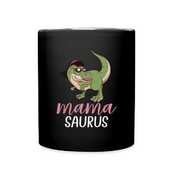 Dinosaur Gift Dino Lover Gift - Full Colour Mug - black - Front