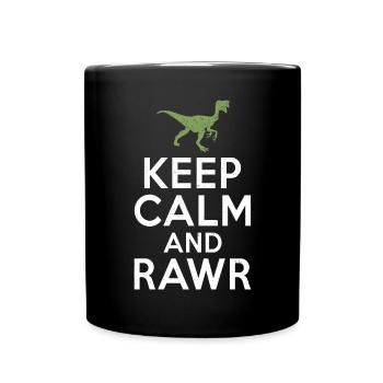 Cadeau de dinosaure Dino Lover Cadeau - Mug uni - noir - Devant