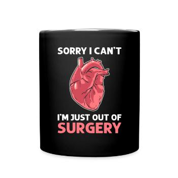 Désolé, je ne peux pas. Je viens juste d’arriver - Mug uni - noir - Devant