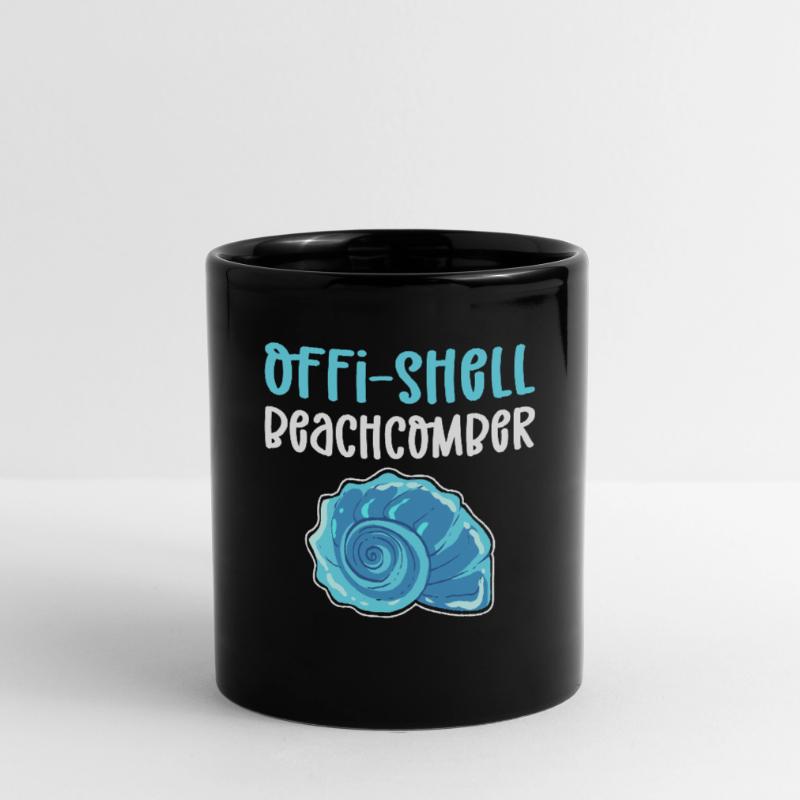 Offi-Shell Beachcomber. Shell pen Full Colour Mug