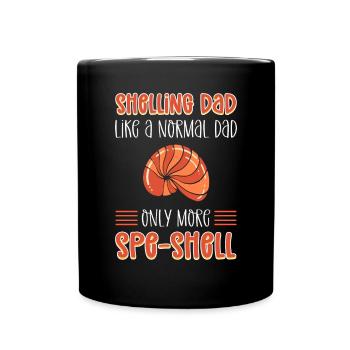 Peel dad like a normal daddy, only more - Full Colour Mug - black - Front