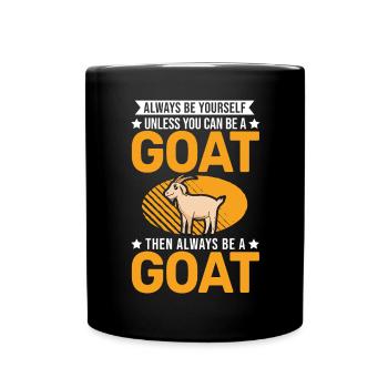 Chèvres Cadeau Chèvre Hôte Chèvre - Mug uni - noir - Devant
