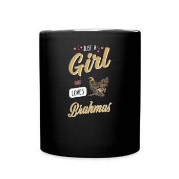 Brahma Chicken I Chicken Poultry Motif pour - Mug uni - noir - Devant