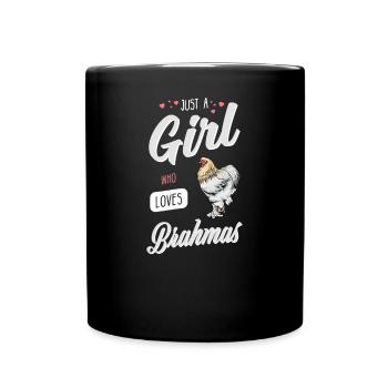 Brahma Chicken I Chicken Poultry Motif pour - Mug uni - noir - Devant