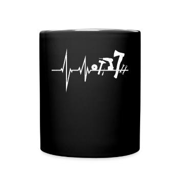 Artisans d’idées cadeaux DIY - Mug uni - noir - Devant