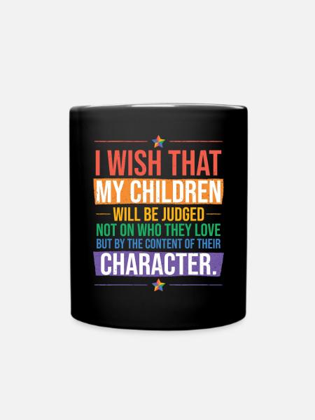 LGBT Mom Pride Monat - Tasse einfarbig - Schwarz