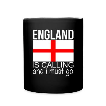 England Saying - Full Colour Mug - black - Front