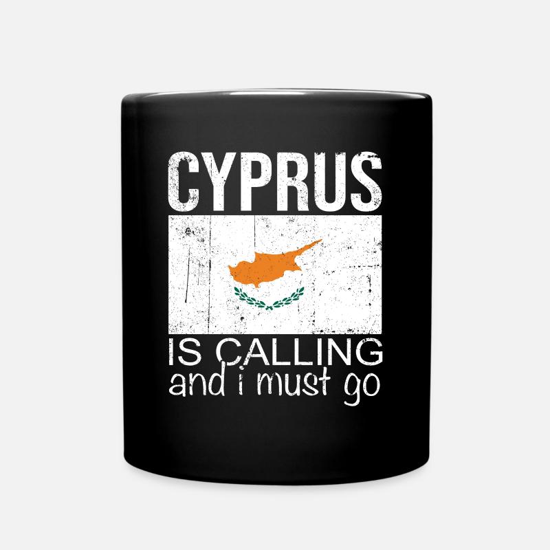 Cyprus Saying - Full Colour Mug - black