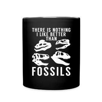 Cadeau de dinosaure Dino Lover Cadeau - Mug uni - noir - Devant