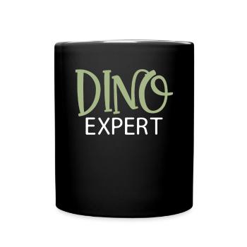 Cadeau de dinosaure Dino Lover Cadeau - Mug uni - noir - Devant