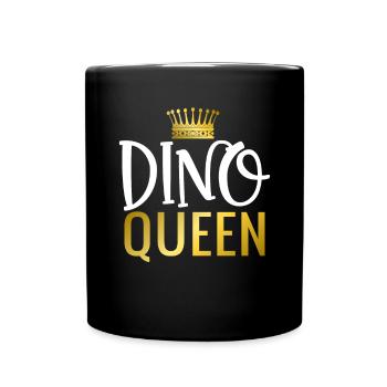 Cadeau de dinosaure Dino Lover Cadeau - Mug uni - noir - Devant