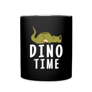 Cadeau de dinosaure Dino Lover Cadeau - Mug uni - noir - Devant