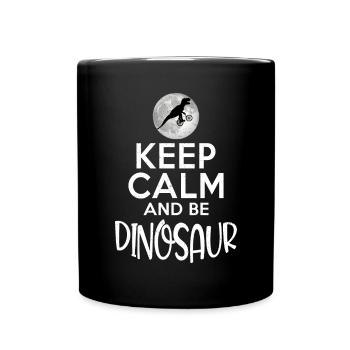 Cadeau de dinosaure Dino Lover Cadeau - Mug uni - noir - Devant