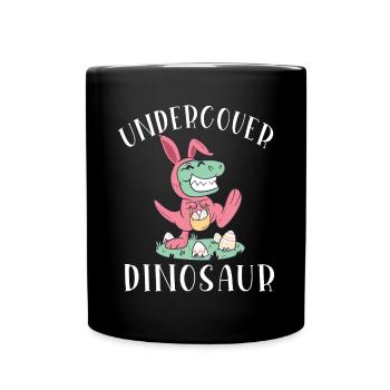 Cadeau de dinosaure Dino Lover Cadeau - Mug uni - noir - Devant