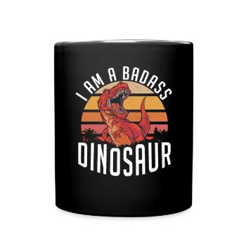 Cadeau de dinosaure Dino Lover Cadeau - Mug uni - noir - Devant