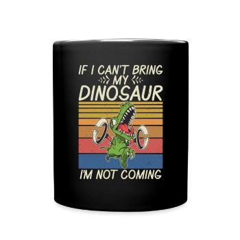 Cadeau de dinosaure Dino Lover Cadeau - Mug uni - noir - Devant