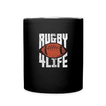 Rugby Club Rugbyteam Football Sport Cadeau - Mug uni - noir - Devant