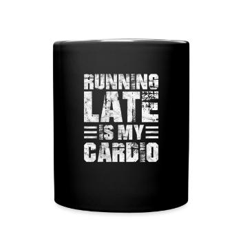 Running Runner Jogging Jogging Runner Gift - Full Colour Mug - black - Front