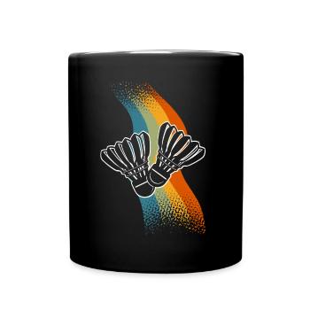 Badminton - Mug uni - noir - Devant