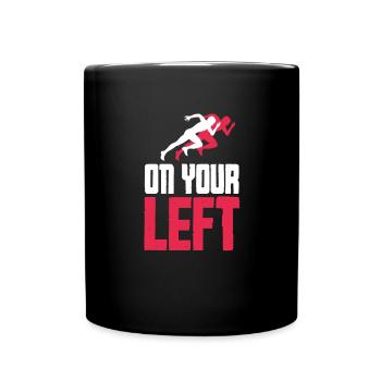 Run - Full Colour Mug - black - Front