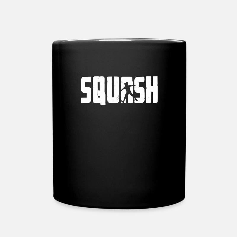 Squash - Tasse einfarbig - Schwarz