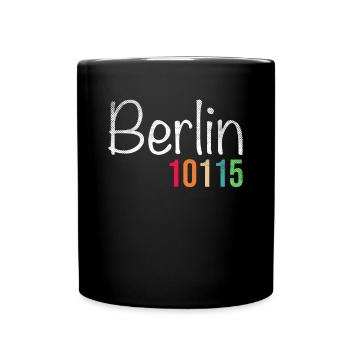 Berlin - Mug uni - noir - Devant
