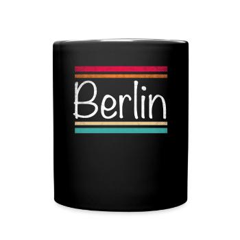 Berlin - Mug uni - noir - Devant