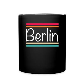 Berlin - Mug uni - noir - Devant