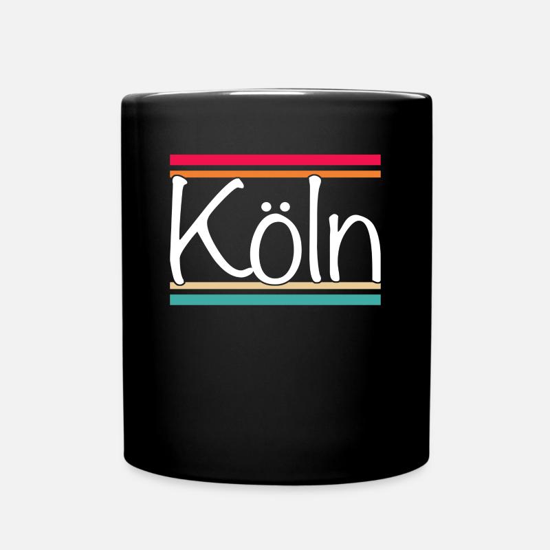 Köln - Tasse einfarbig - Schwarz