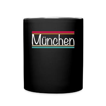 Munich - Full Colour Mug - black - Front