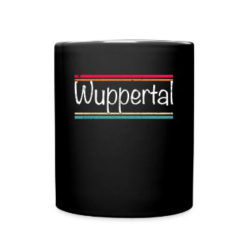 Wuppertal - Full Colour Mug - black - Front
