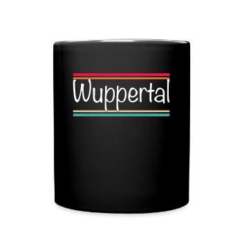 Wuppertal - Full Colour Mug - black - Front