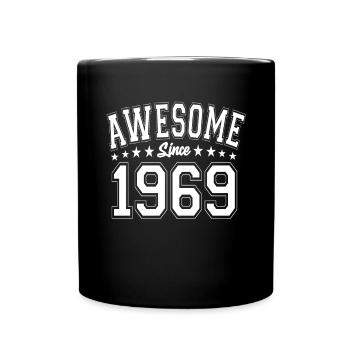 Génial depuis 1969 anniversaire 1969 millésime 1969 - Mug uni - noir - Devant