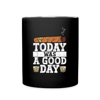 Fumeurs de cigarettes de cigares - Mug uni - noir - Devant