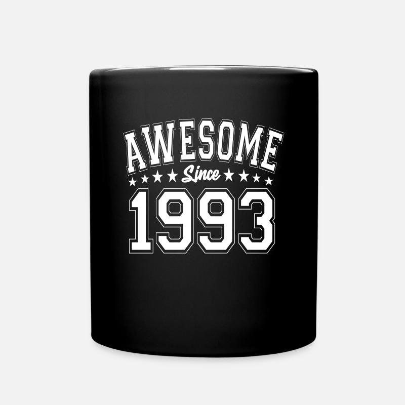 Génial depuis 1993 Anniversaire 1993 Millésime 1993 - Mug uni - noir