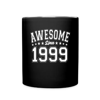 Awesome Since 1999 Birthday 1999 Vintage 1999 - Full Colour Mug - black - Front