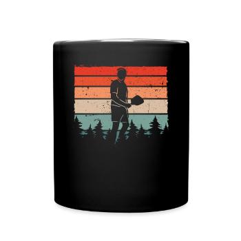 Pickleball-Player Retro - Mug uni - noir - Devant