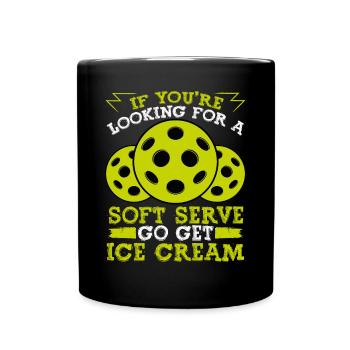 A la recherche d’un soft - Mug uni - noir - Devant