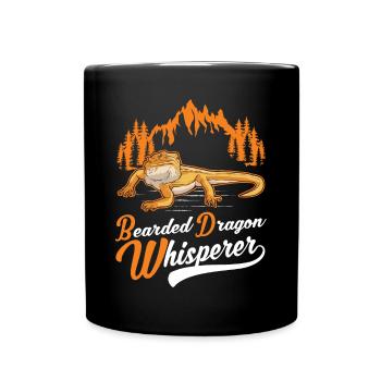 Bearded Dragon Whisperer Bearded Dragon Pogona - Mug uni - noir - Devant