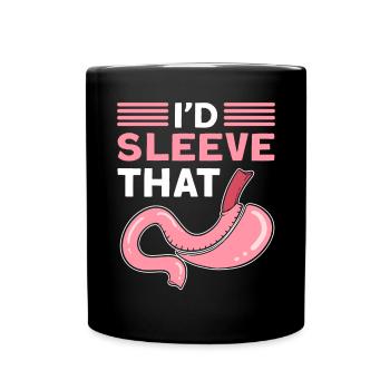 Ich Würde Das Ärmeln. Magenchirurg Ärmelchirurgie - Tasse einfarbig - Schwarz - Vorne