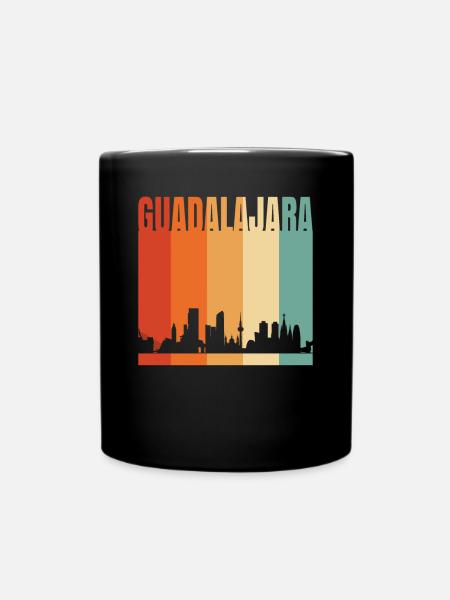 Guadalajara - Tasse einfarbig - Schwarz