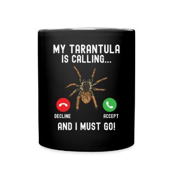 Tarantula - Full Colour Mug - black - Front