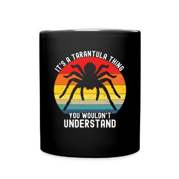 Tarantula - Full Colour Mug - black - Front