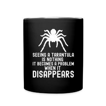 Tarantula - Full Colour Mug - black - Front