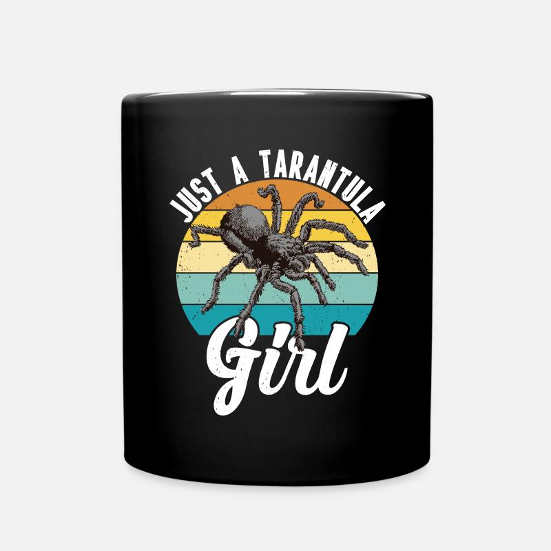 Tarantel - Tasse einfarbig - Schwarz