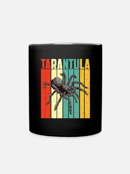 Tarantel - Tasse einfarbig - Schwarz